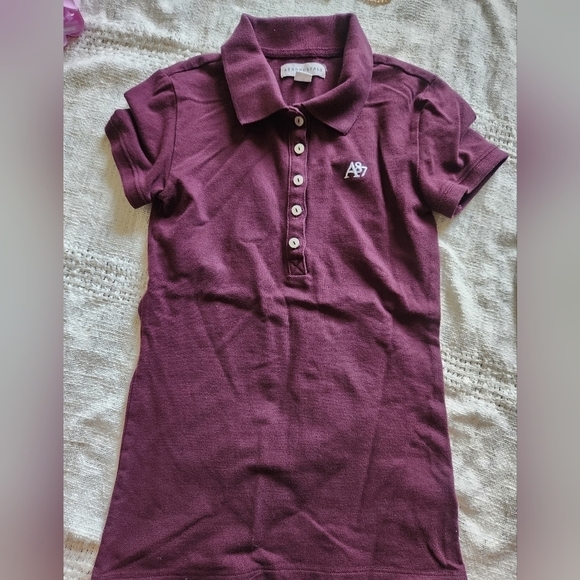 Aeropostale polo shorts uniforms shirts size xs - Picture 7 of 9